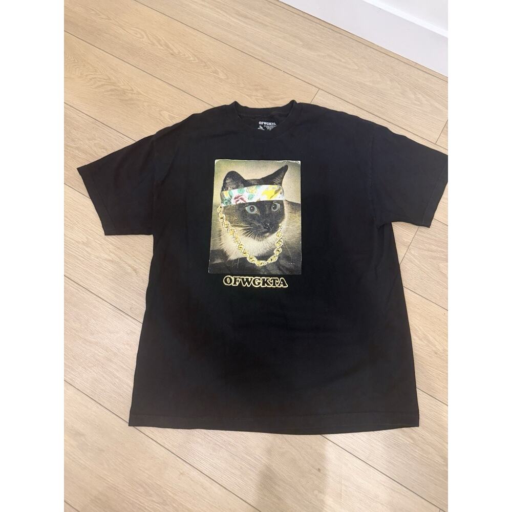 Odd Future T Shirt XL Lester Cat OFWGKTA Tyler The Creator Hip Hop Rare